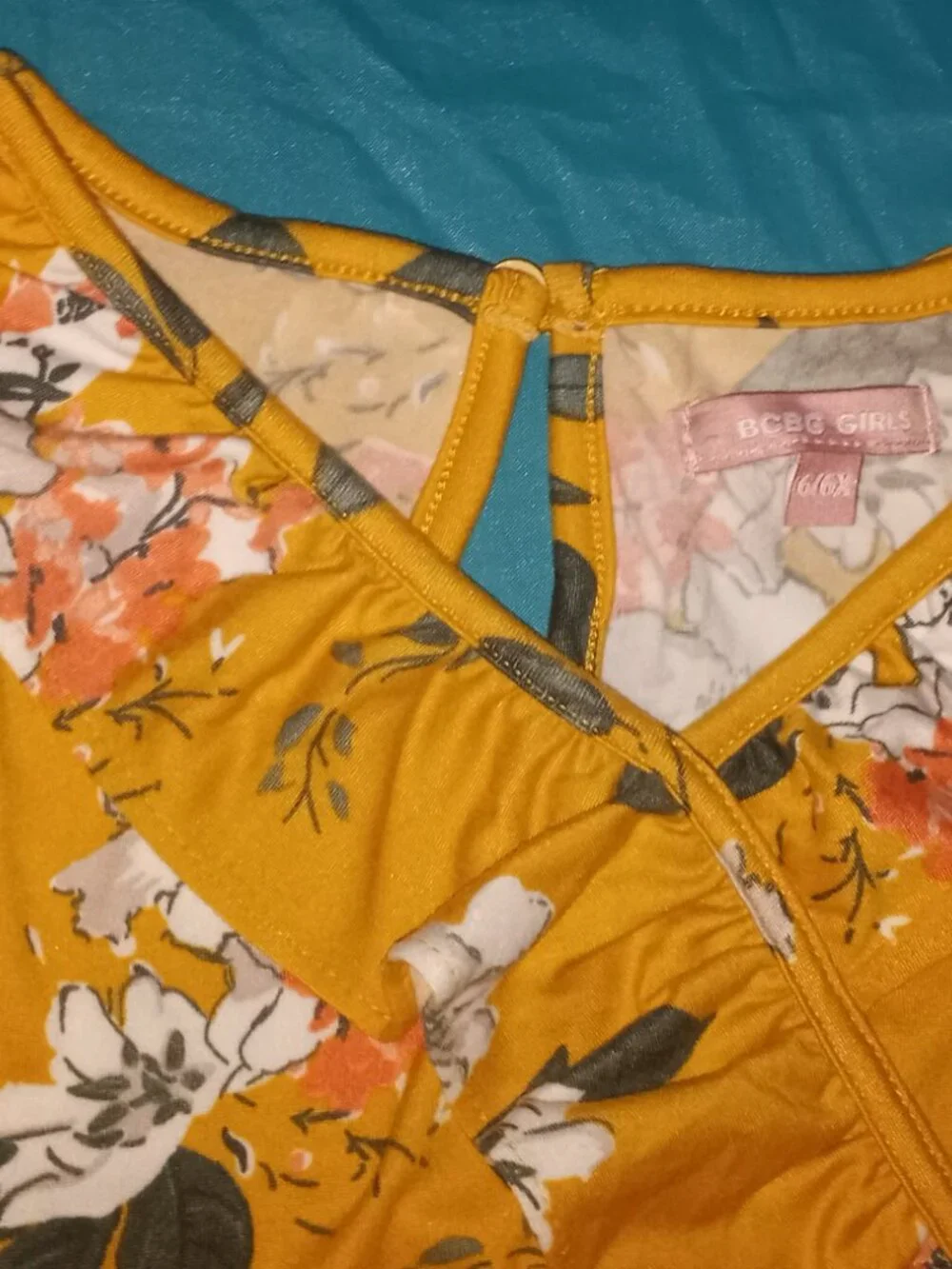 Flowery golden girls jumper size 6/6x